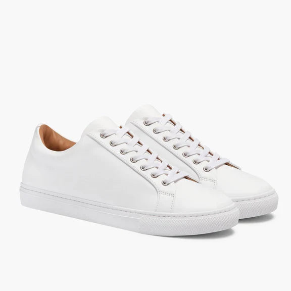 Premium Italian White Sneakers