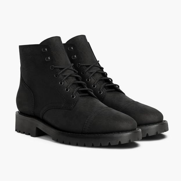 Black King Italian cow leather Good year welted